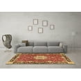 thumbnail image 3 of Ahgly Company Indoor Rectangle Persian Brown Traditional Area Rugs, 2' x 5', 3 of 4