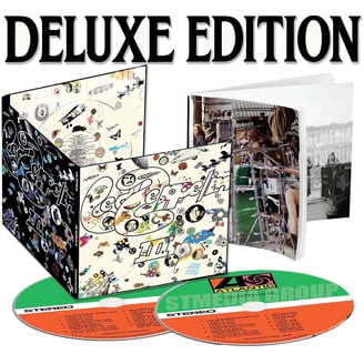 Atlantic, Led Zeppelin 1 CD, Deluxe 2CD with unreleased live Paris