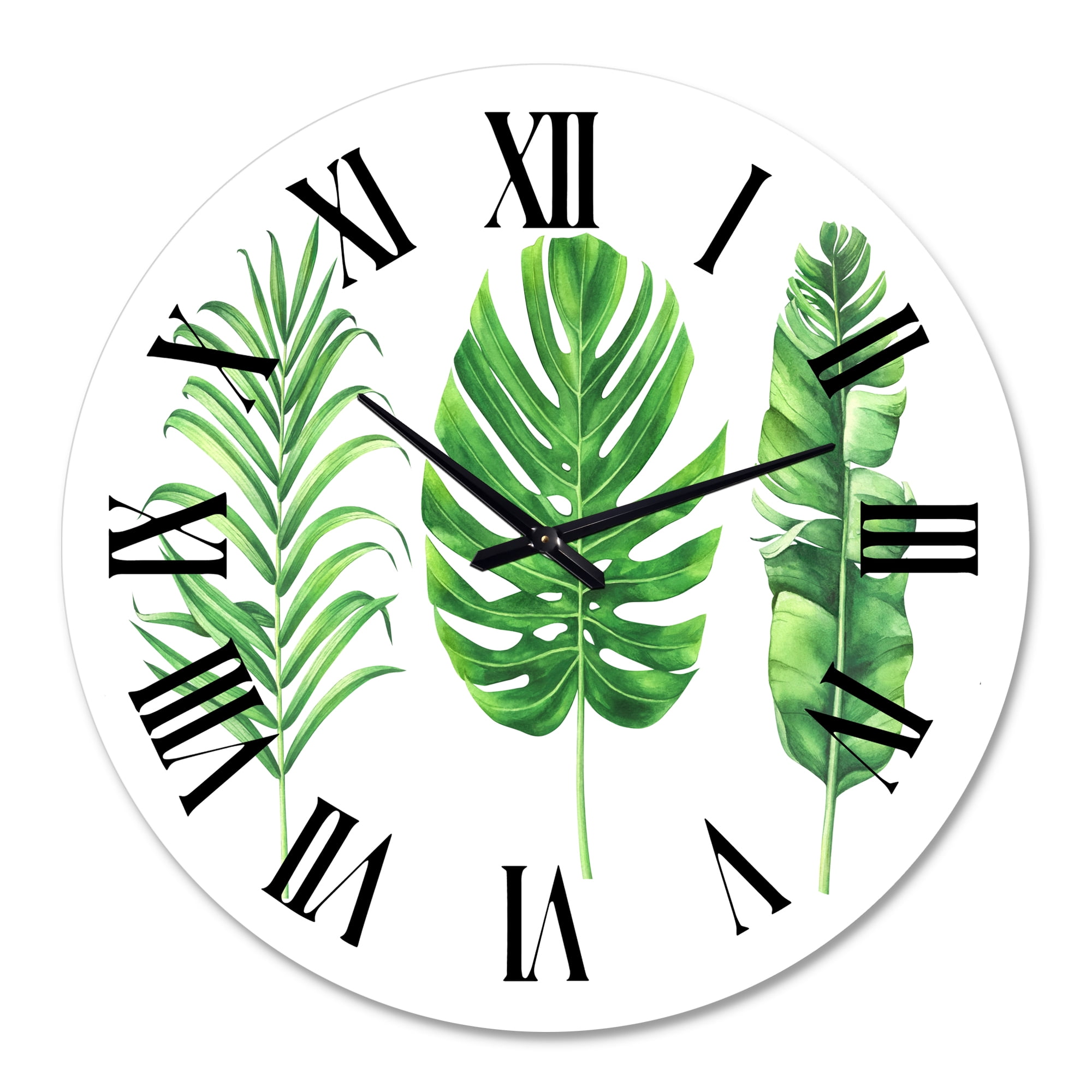 Designart 1 in Farmhouse Wall Clock