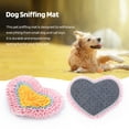 thumbnail image 5 of dnusflzt Pet Snuffle Mat,Rose Flower Shape Dogs Treat Slow Feeding Mat Portable Interactive Dog Puzzle Toys for Sniffing Dog Mental Stimulation Toys, 5 of 5