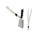 thumbnail image 4 of MERIGLARE Cowbell Decorative Hand Bell Call Cheering Bell for School Birthday Concerts white, 4 of 9