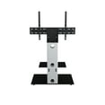 thumbnail image 4 of FSL700LES-A Lesina TV Floor Stand with TV Mounting Column for 32" to 65" TVs, Silver and Black, 4 of 9