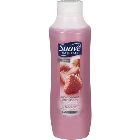 Suave Naturals Fresh Mountain Strawberry Shampoo, 22.5 oz