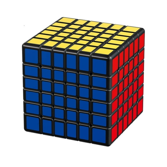 MOYU Meilong 6 V2 Black Speed Cube 6x6 Profession  Magic Cube Kid Toys Gift