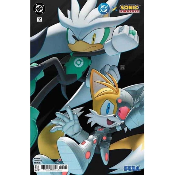 DC X Sonic the Hedgehog #2A (2nd) VF ; DC Comic Book