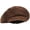 Brown, variant on Women's Oversized Corduroy Newsboy Gatsby Baggy Hat Paperboy Painter Beret Cap with Elastic Back