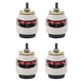 thumbnail image 1 of 4pcs Heavy Duty Level Adjustment Caster Threaded Stem Industrial Roller Wheel, 1 of 11