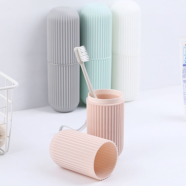 Travel Toothbrush Case, Portable Toothbrush Holder Dust Proof Sanitary Toothbrush Cover for Trip Camping Business, Set for Toothbrushes Toothpaste