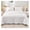 Bright White, variant on 3-Piece 100% Cotton Oversized Bedspread Lightweight Quilt Coverlet Embroidery Farmhouse Bedding Set T0 (Aruba Blue, Oversized Queen (100"x106"))