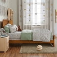 thumbnail image 3 of Nantucket Twin Wood Foundation Bed with Matching Footboard in Light Toffee, 3 of 13