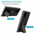 thumbnail image 5 of Samsung Galaxy S20 FE 5G S20 S20+ S20 Plus S20 Ultra 5G Cases Cover Holster Belt, Tekcoo Shock Absorbing Locking Clip Defender Heavy Full Body Kickstand Carrying Armor Cases Cover -Black, 5 of 9