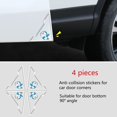 thumbnail image 1 of 4 Piezas Pegatinas Anticolisión Para Puertas Esquinas Antiarañazos Para Puerta De Coche Esquina Guardias Universal Tiras De Automóviles huangjie unisex, 1 of 2