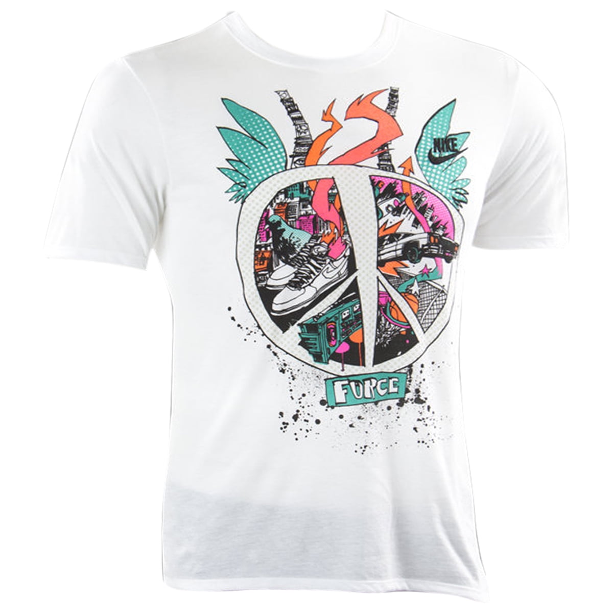 Nike Men's x Stussy Increase The Peace Tee White, from StockX - Walmart.com