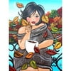 NYASAY Oil Paint By Numbers Fat Lady Coloring Picture Digital Drawing M046
