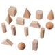thumbnail image 2 of 15 Uds. de sólidos geométricos de madera, formas 3D, juguetes educativos de aprendizaje de matemáticas, juguetes Montessori para niños pequeños, 2 of 9