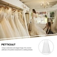 thumbnail image 5 of SENSETH Petticoat Skirt Women Wedding Petticoat Crinoline Petticoat for Women Wedding Dress, 5 of 9