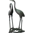 thumbnail image 2 of Innova Hearth and Home C880-71 Heron Statue, Aged Bronze, 2 of 3
