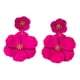 thumbnail image 5 of Pendientes colgantes de flores, pendientes de pétalos florales, pendientes colgantes para vacaciones, mujeres, niñas, joyería del día de San Valentín,, 5 of 8