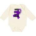 thumbnail image 3 of Inktastic I Wear Purple for My Nana Pancreatic Cancer Awareness Boys or Girls Long Sleeve Baby Bodysuit, 3 of 5