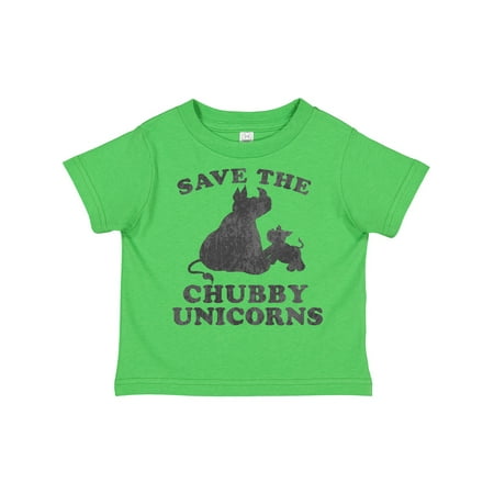 

Inktastic Save the Chubby Unicorns with Cute Rhinos Gift Toddler Boy or Toddler Girl T-Shirt