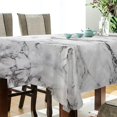 thumbnail image 2 of Marble Gray Table Cover Abstract Texture Table Cloth 60x60 Inch,Washable Tablecloth for Square Tables,Home Decoration Outdoor Tablecloth, 2 of 7