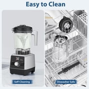 Aeitto Blender for Kitchen,68oz 1800W Smart Blender for Smoothies withStainless Steel 6-Blade,7 Preset Programs,Digital Timer & Custom Speed Control