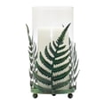 thumbnail image 2 of Melrose Metal Leaf Candle Holder Set of 6, 2 of 5