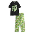 thumbnail image 1 of Rick And Morty Pyjama pour Hommes Multicolore à Manches Courtes et Jambes Longues, 1 of 5