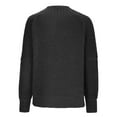 thumbnail image 4 of Fashion Women Solid Long Sleeve Pullove Turtleneck-Neck Casual Sweater Tops On Seasonal Black 8(L), 4 of 6