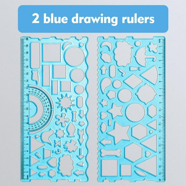 Feltree 1. Geometric Ruler. Versatile Drawing 3. Multifunctional Protractor Set 4. Elementary School Student's Measuring Kit 5. Transforming Ruler Tool