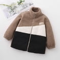 thumbnail image 4 of Toddler Boys Hooded Cardigan Baby Newborn Knit Sweater Button Winter Solid Colour Tops for 6M-4Y, 4 of 5