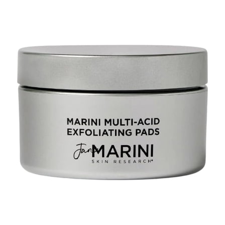 Jan Marini Skin Research Marini Multi-Acid Exfoliating Pads - At-Home Skin Health Peel - Brightening & Exfoliating Skincare Solution with Glycolic, Salicylic, Mandelic & Lactic Acid - 30 Pads