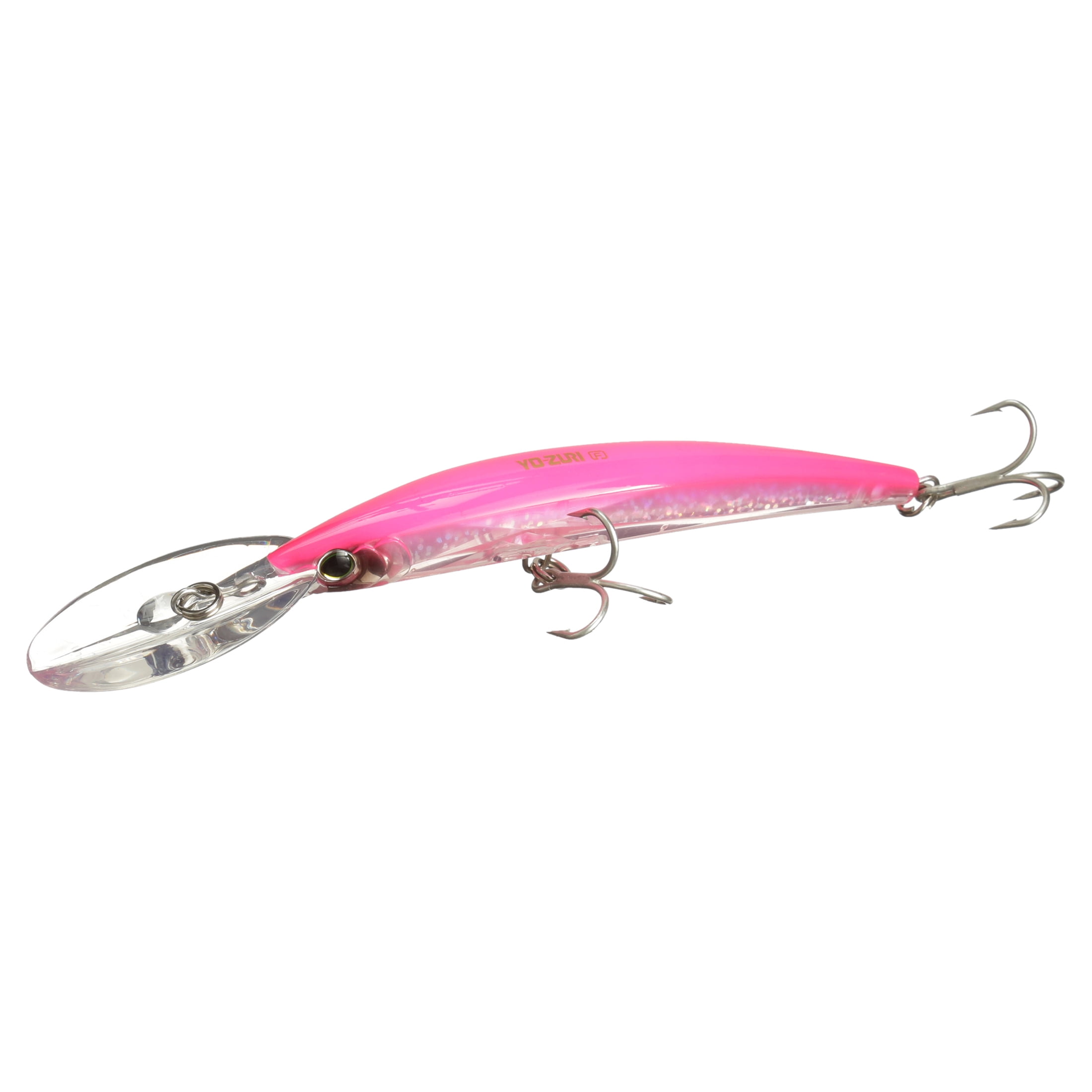 YO-ZURI THE DEMEKIN SERIES LURES ルアー Yo-Zuri 3D InshoreTwitch Bait Hard Bait Lure, Ghost Shad, 9