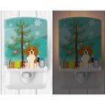 thumbnail image 2 of Caroline's Treasures BB4165CNL Merry Christmas Tree Beagle Tricolor Ceramic Night Light, 6x4x3", multicolor, 2 of 2