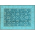 thumbnail image 1 of Ahgly Company Indoor Rectangle Oriental Light Blue Industrial Area Rugs, 8' x 12', 1 of 4