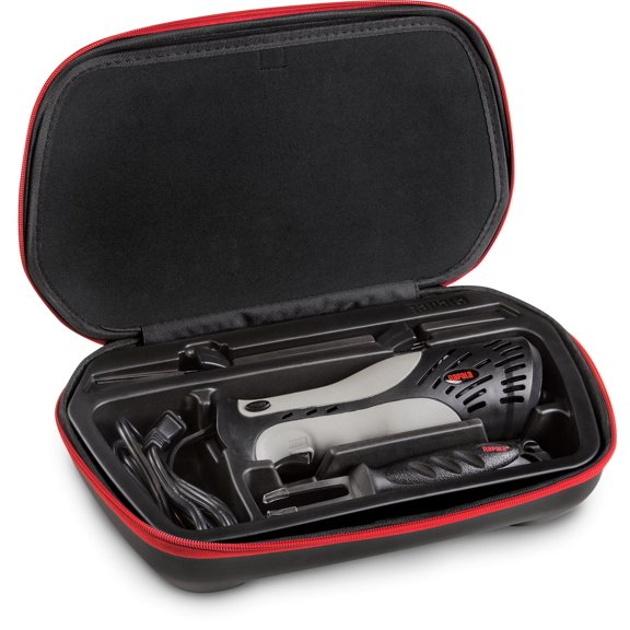 Rapala Heavy Duty Electric Fillet Knife Combo Pack, 6" & 7.5" Blades, Black/Gray