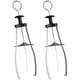 thumbnail image 5 of Pinza Universal para platos de cocina, elevador de platos de acero inoxidable, Clip plegable para platos calientes, 2 uds., 5 of 5