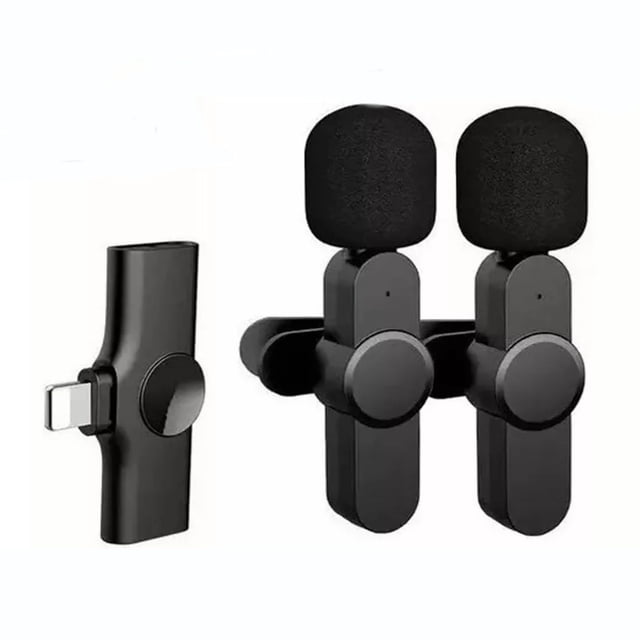 Micrófono Doble Inalámbrico Elegate para Iphone y Ipad ADPW3IP