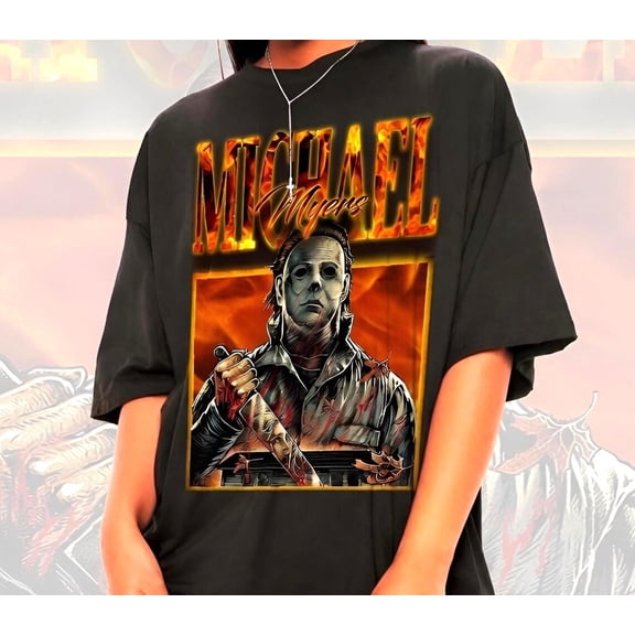 Michael Myers Shirt, Halloween Horror Movie T-Shirt, Spooky Season Tee
