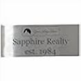 thumbnail image 3 of Plaquemaker Custom Laser Engraved Stainless Steel Sign (2" x 5"), 3 of 4