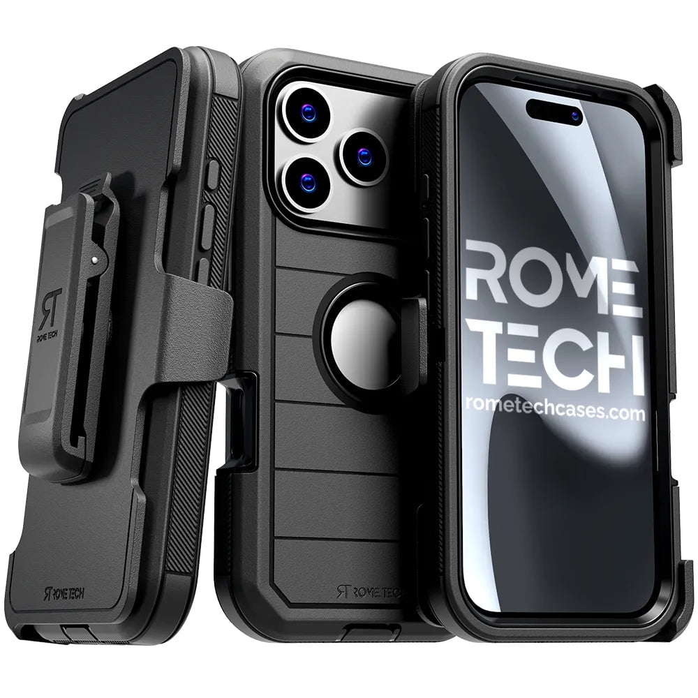 Apple iPhone 17 Pro Defender Case - Black