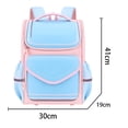 thumbnail image 4 of ibiyuan School Bag for Primary School for Ages 3rd 4th 5th 6th British Style Lightweight Casual Double Shoulder Pack Smooth Straps for Daily School Short Outdoor Travel, 4 of 5