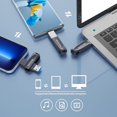 thumbnail image 2 of Memoria USB para iPhone, Photo Stick de 256 GB, almacenamiento externo 3 en 1, para iPhone, iPad, Mac, smartphone tipo C y ordenador., 2 of 5