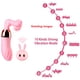 thumbnail image 2 of Vibrador femenino: Mini vibrador 2 en 1 de alta frecuencia con punto G, vibrador tipo bala, 10 patrones de vibración, Juguetes sexuales para parejas adultas, 2 of 6
