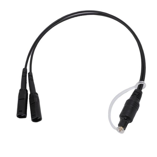 Cable De Audio De Fibra óptica 1 En 2 Salida Macho A Hembra SPDIF Cable De Conexión Divisor De Fibra óptica Para Amplificador De Potencia Digital Estéreo