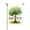 Color 3, variant on Jbralid Hello Spring Tree Floral Garden Flag For Spring Summer Home Outdoor Garden Yard Door Decor 12x18 inch