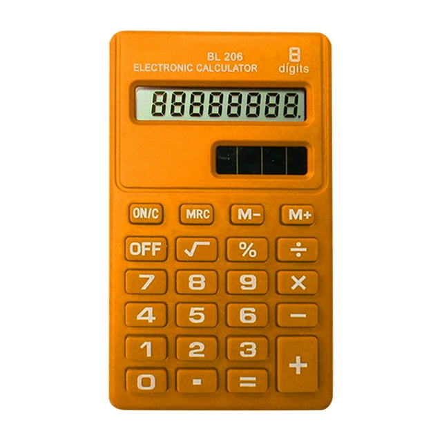 Gkeoshab Office&Craft&Stationery Standard Calculator Mini Digital Desktop Calculator 8 Bit LCD Displays Smart Calculator Pocket Sized Basic Calculator For Home School Calculator Home & Garden