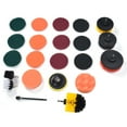 thumbnail image 5 of Drill Brush Attachment 22PCS Drill Brush Attachment Scrub Pads Sponge Scrubber Brush Cleaning for Wall Floor Dust Removal, 5 of 8