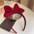thumbnail image 6 of LinYooLi Headbands for Women 2Pcs Red Headband Bow headband for Women Gril Christmas Halloween Cosplay Hairband Hair Accessories, 6 of 7