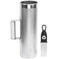 thumbnail image 4 of Gupbes Guiro Shaker, Guiro Shaker en Aluminium Orff Percussion Instrument + Racleur Musique Aides Pédagogiques 4x12in Type A, Musique Aides Pédagogiques, 4 of 8